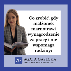 Co zrobić, gdy małżonek nie wspomaga finansowo swojej rodziny?