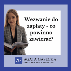 Wezwanie do zapłaty – co powinno zawierać?