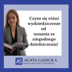 Wydziedziczenie a niegodność dziedziczenia - różnice 2024