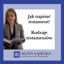 Jak napisać testament? Rodzaje testamentów