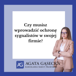 Ochrona sygnalistów - kogo dotyczy?